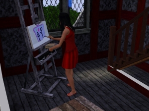 Bella Likes Painting
